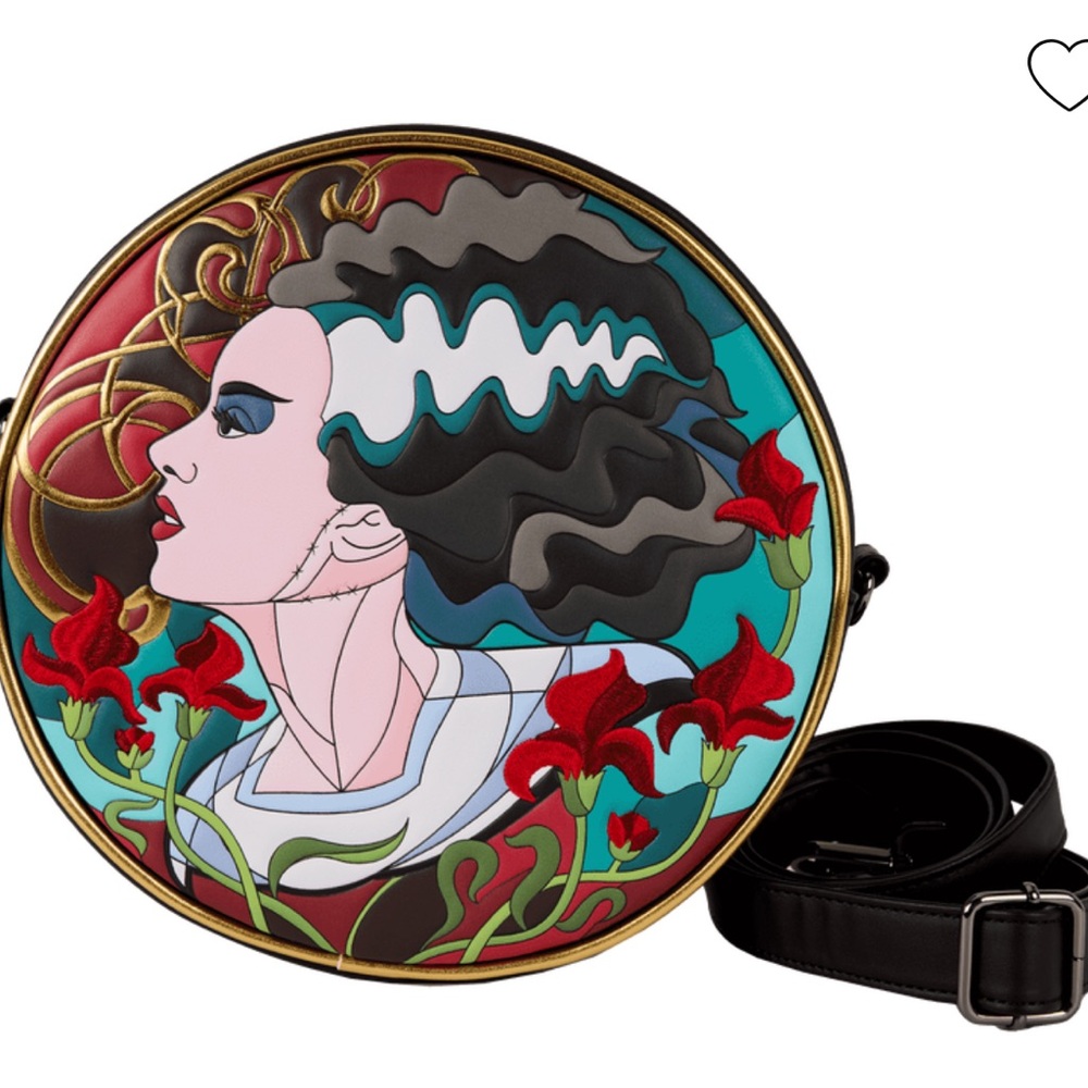 NWT 	

Universal Monsters The Bride Of Frankenstein CrossBody